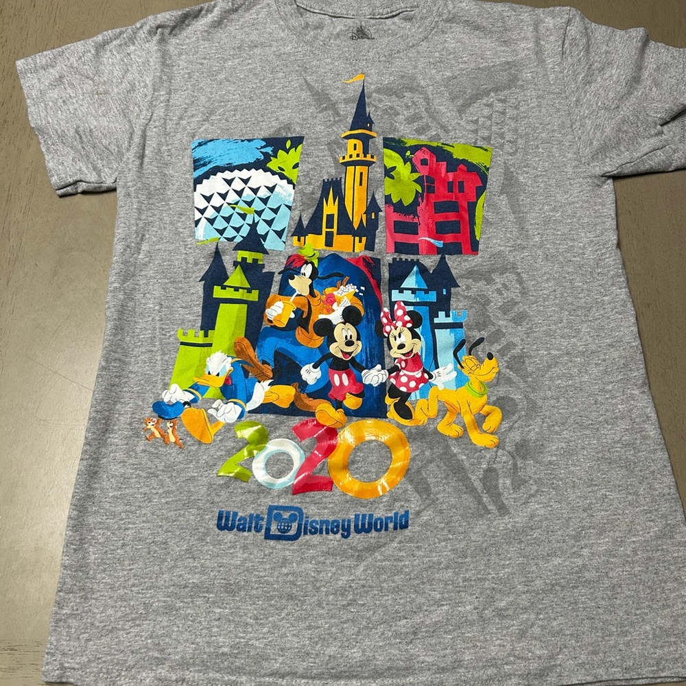 Walt Disney World 2000 Graphic Y2K T-Shirt Mickey Vintage Vtg Size small